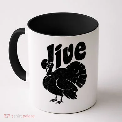 Retro Thanksgiving Jive Turkey Coffee Mug