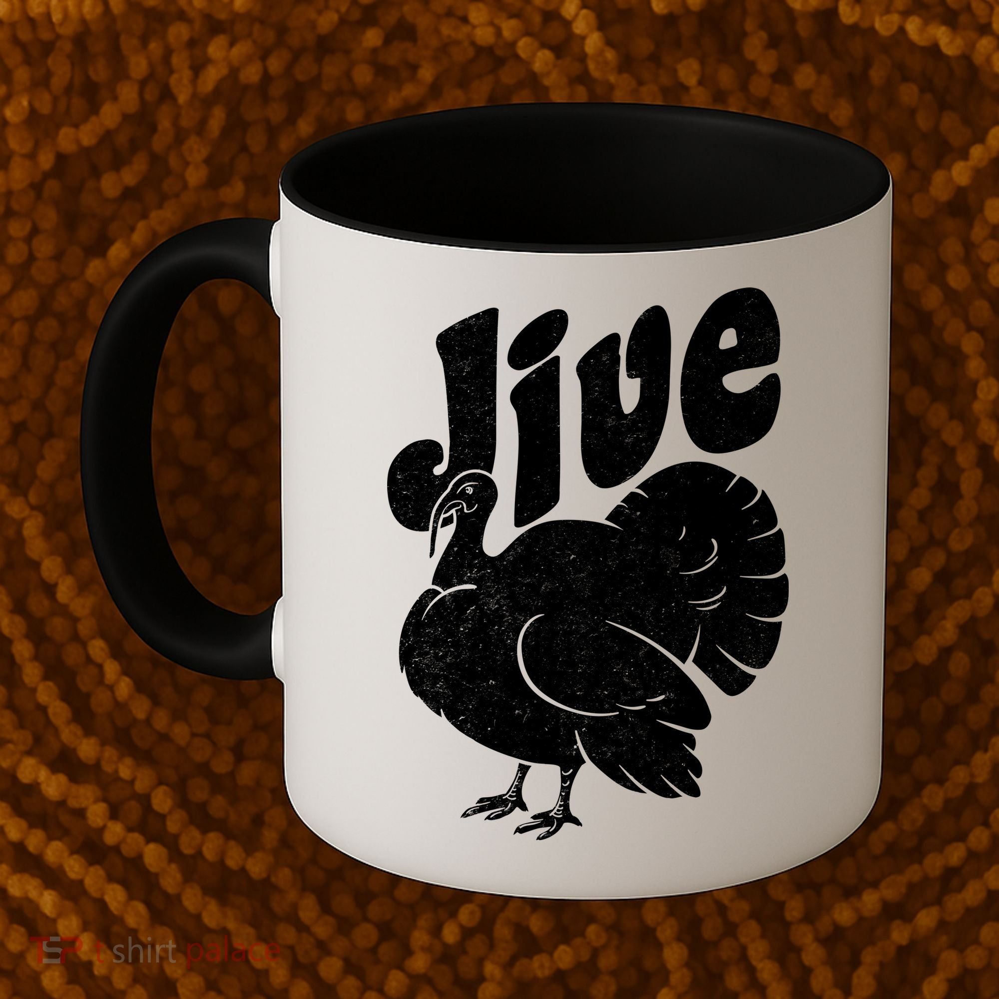 Retro Thanksgiving Jive Turkey Coffee Mug