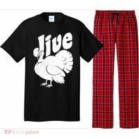 Retro Thanksgiving Jive Turkey Pajama Set thumb 0