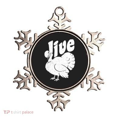 Retro Thanksgiving Jive Turkey Ornament