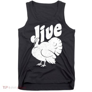 Retro Thanksgiving Jive Turkey Tank Top