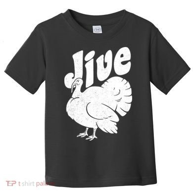 Retro Thanksgiving Jive Turkey Toddler T-Shirt