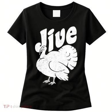 Retro Thanksgiving Jive Turkey Women's T-Shirt