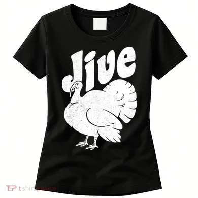 Retro Thanksgiving Jive Turkey Women's T-Shirt