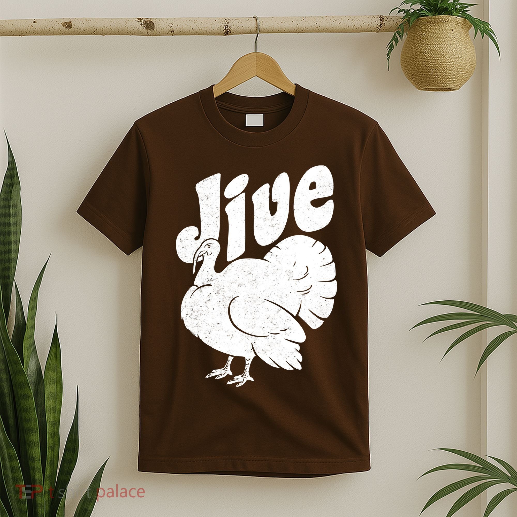 Retro Thanksgiving Jive Turkey T-Shirt