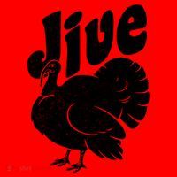 Retro Thanksgiving Jive Turkey Santa Hat thumb 1