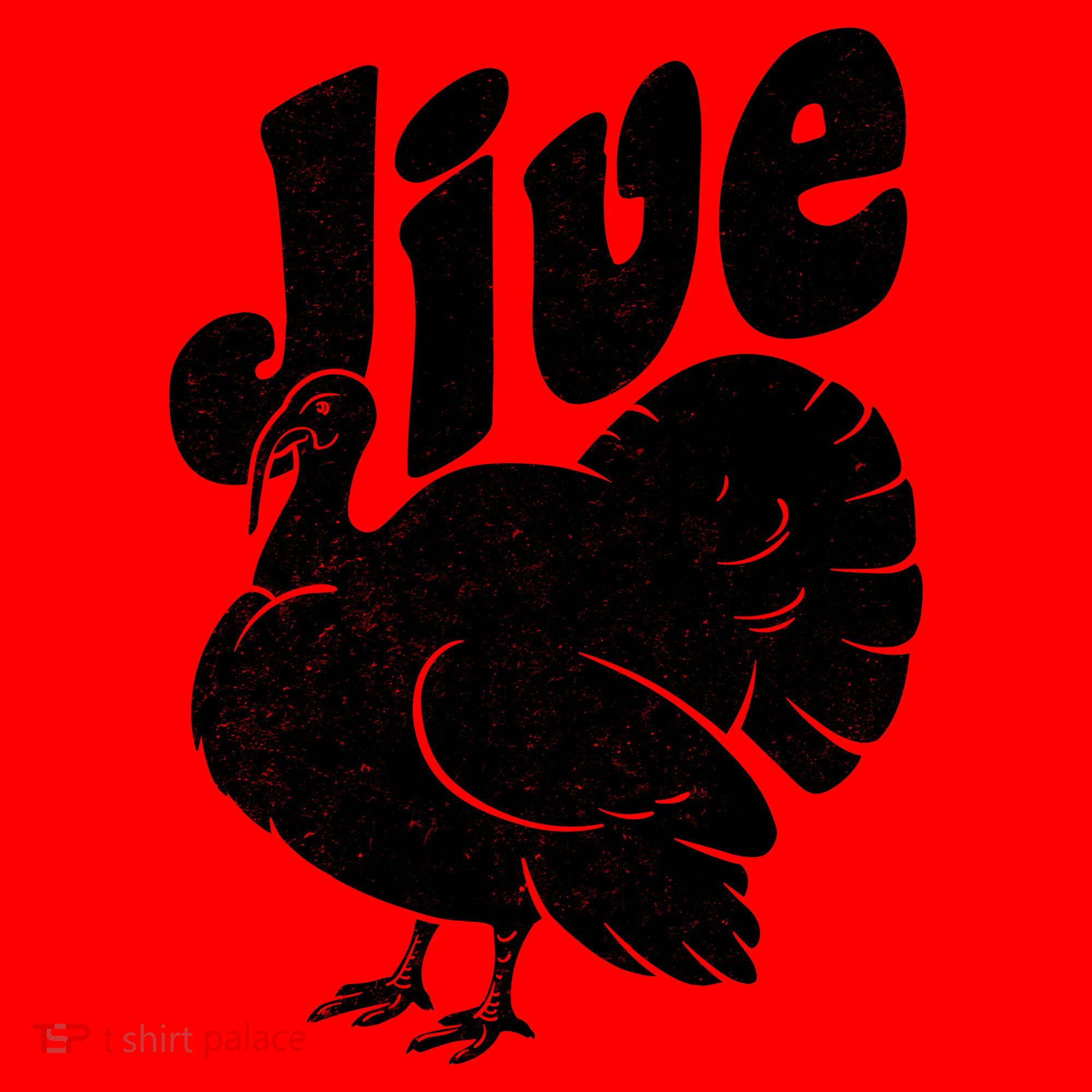 Retro Thanksgiving Jive Turkey Santa Hat