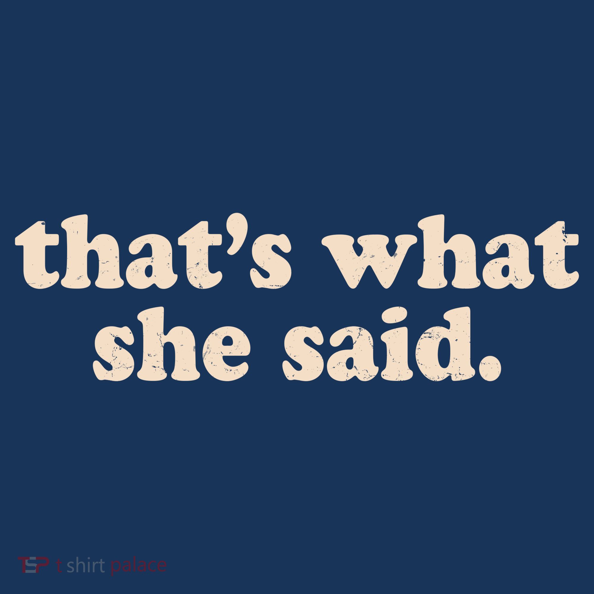 Retro That's What She Said Apron