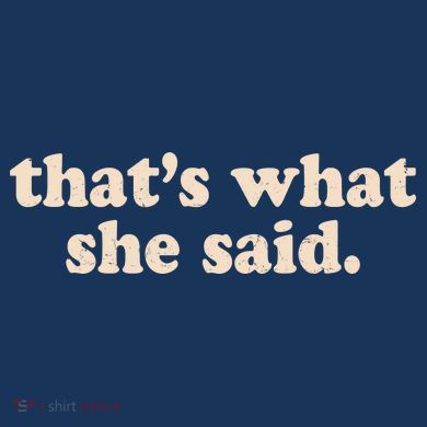 Retro That's What She Said Women's Long Sleeve Shirt