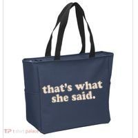 Retro That's What She Said Tote Bag thumb 2