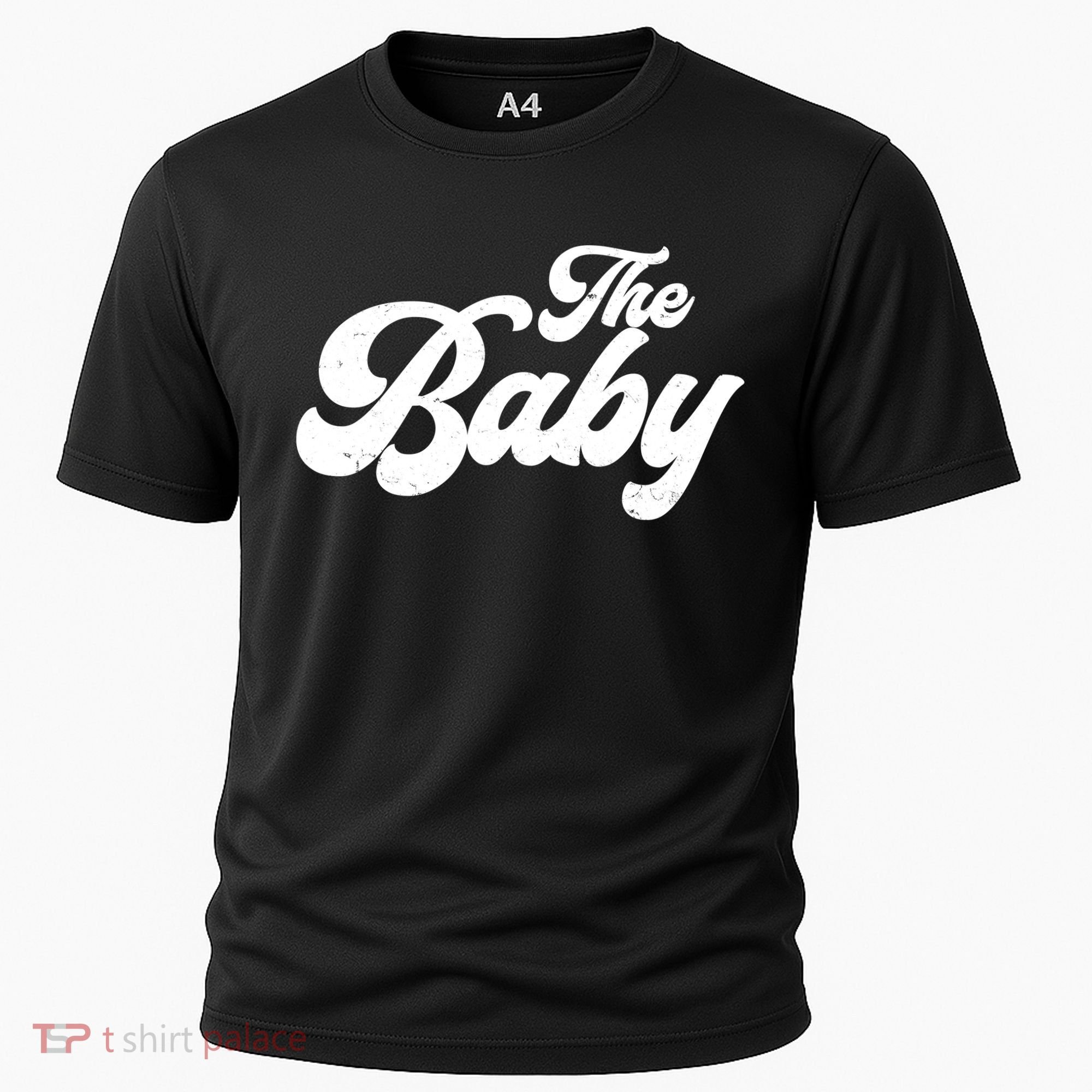 Retro The Baby Matching Family Cooling Performance Crew T-Shirt