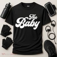 Retro The Baby Matching Family Cooling Performance Crew T-Shirt thumb 3