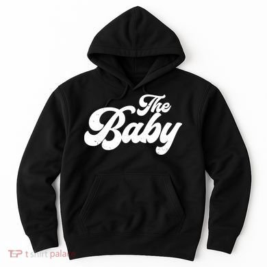 Retro The Baby Matching Family Hoodie
