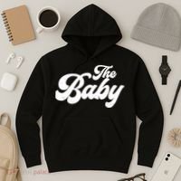 Retro The Baby Matching Family Hoodie thumb 3