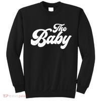Retro The Baby Matching Family Sweatshirt thumb 0