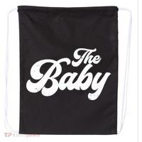 Retro The Baby Matching Family Drawstring Bag thumb 0