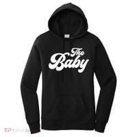 Retro The Baby Matching Family Women's Hoodie thumb 0