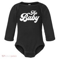 Retro The Baby Matching Family Baby Long Sleeve Bodysuit thumb 0