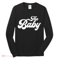 Retro The Baby Matching Family Tall Long Sleeve Shirt thumb 0