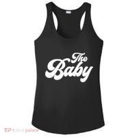 Retro The Baby Matching Family Ladies PosiCharge Competitor Racerback Tank thumb 0