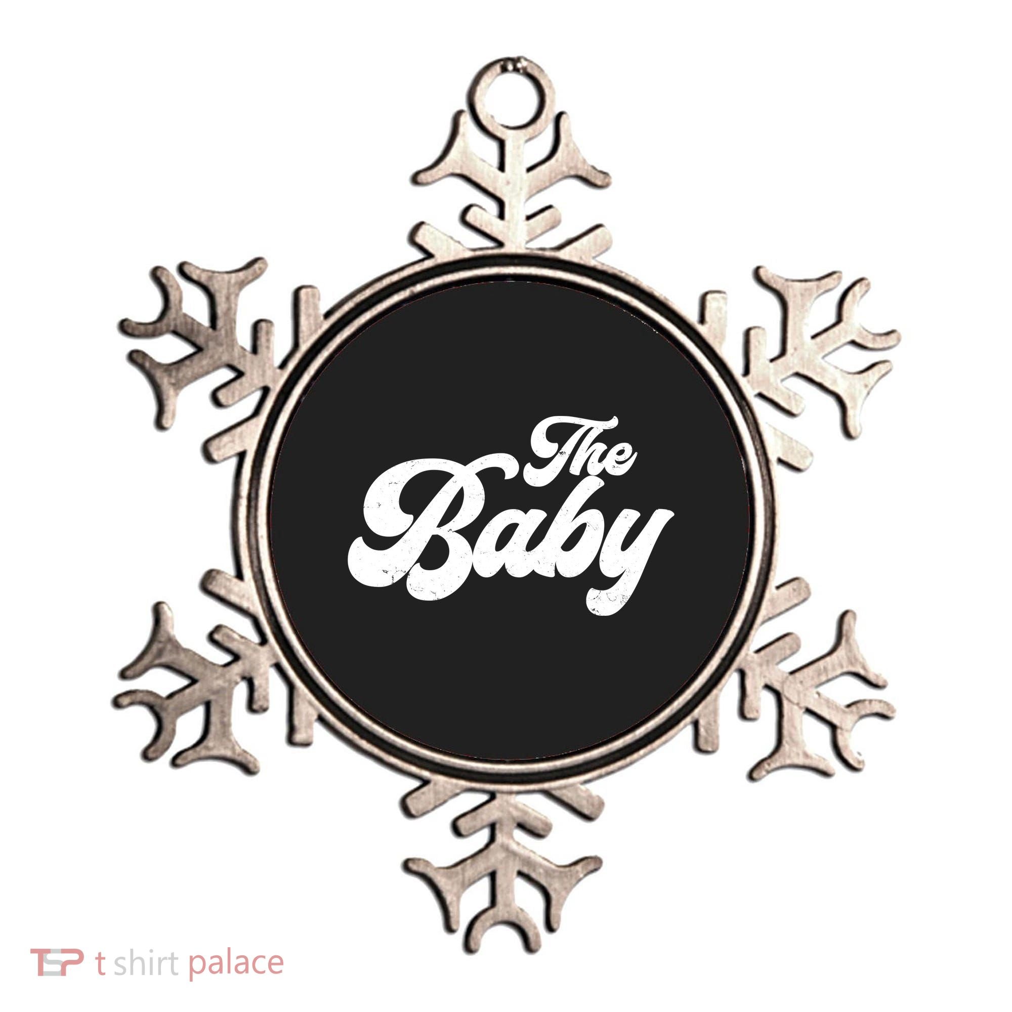 Retro The Baby Matching Family Ornament