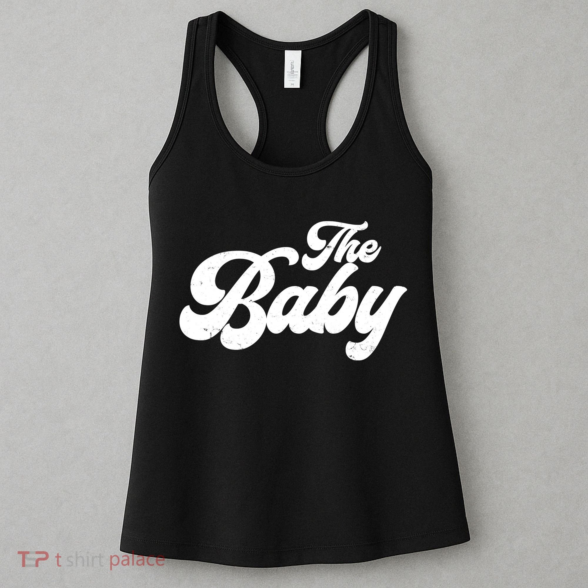 Retro The Baby Matching Family Women's Tank Top