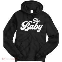 Retro The Baby Matching Family Tie Dye Hoodie thumb 0