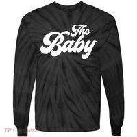 Retro The Baby Matching Family Tie-Dye Long Sleeve Shirt thumb 0