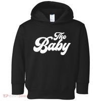 Retro The Baby Matching Family Toddler Hoodie thumb 0