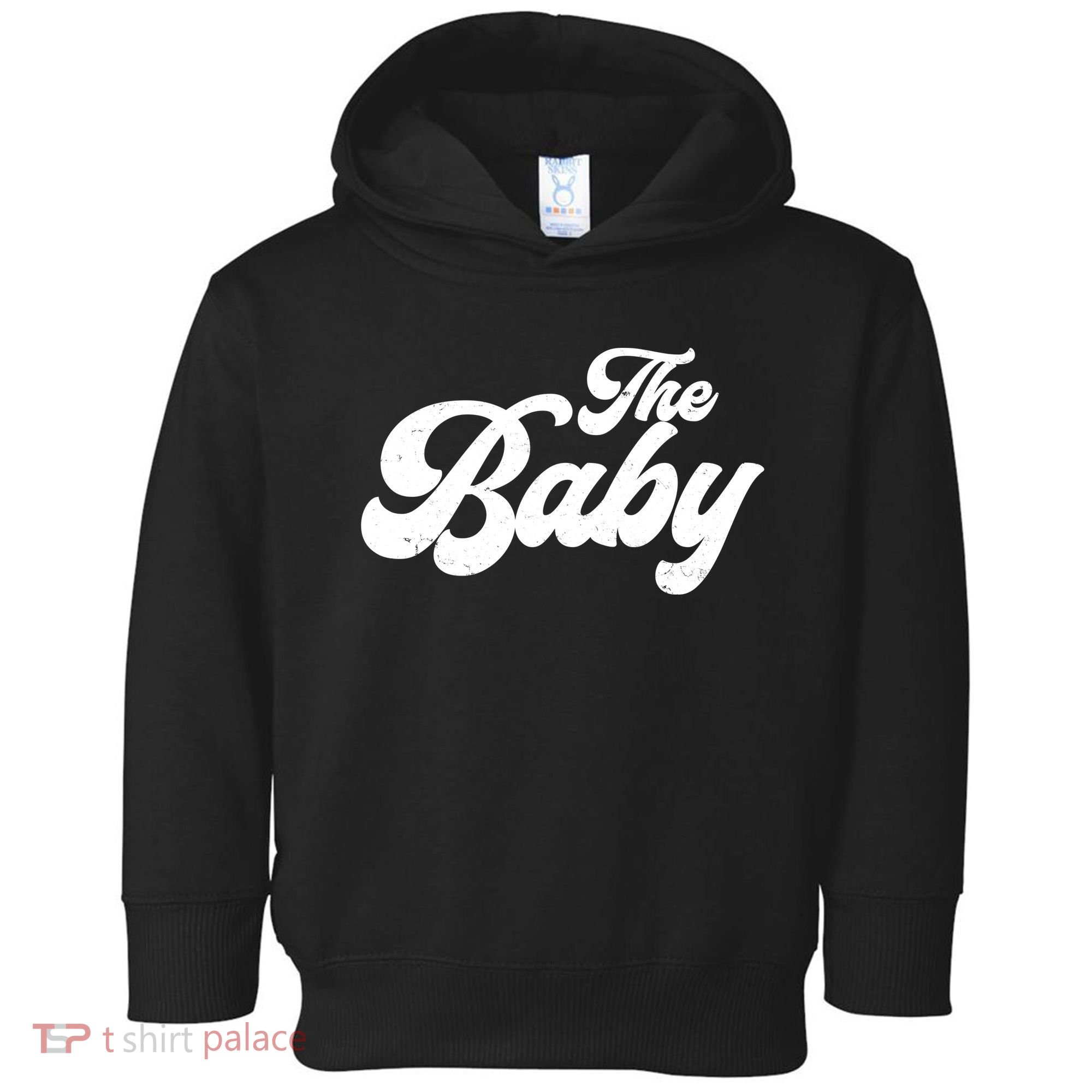 Retro The Baby Matching Family Toddler Hoodie