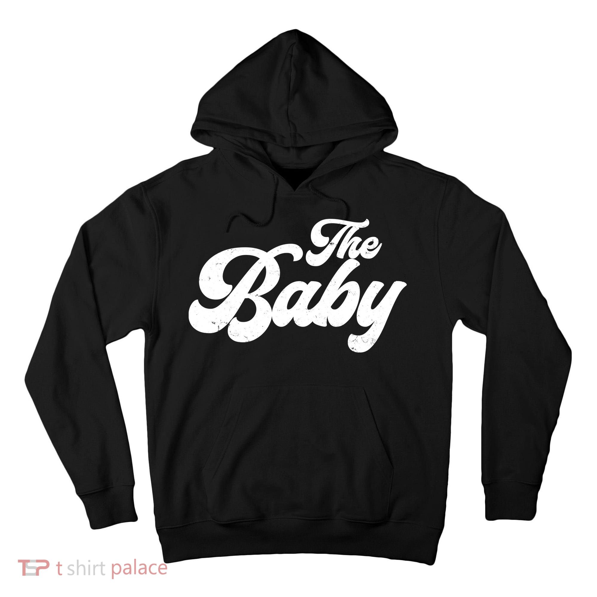 Retro The Baby Matching Family Tall Hoodie