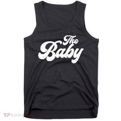Retro The Baby Matching Family Tank Top