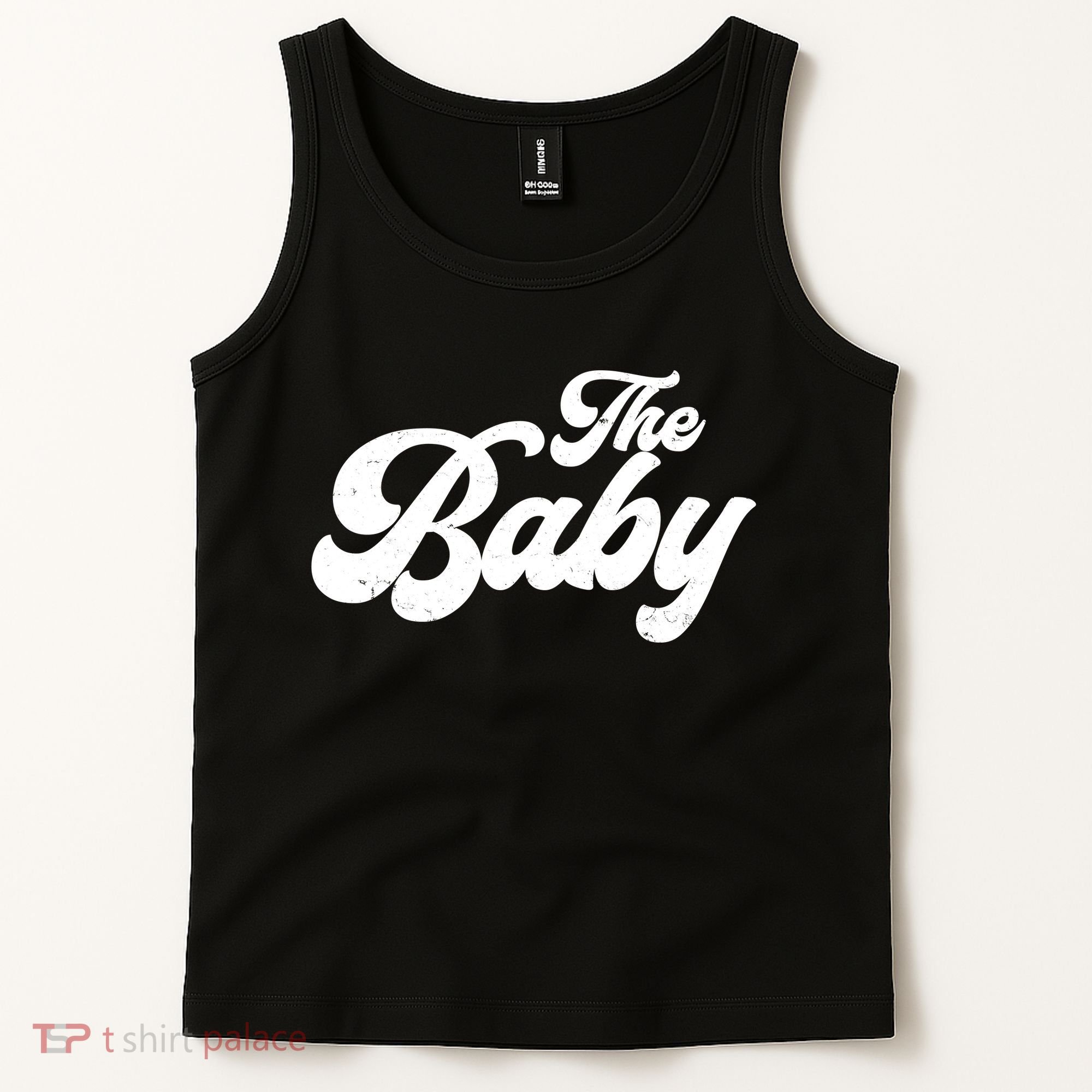 Retro The Baby Matching Family Tank Top