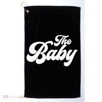 Retro The Baby Matching Family Golf Towel thumb 0