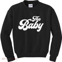 Retro The Baby Matching Family Kids Sweatshirt thumb 0