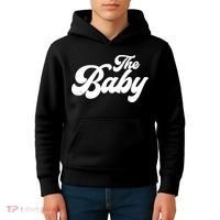 Retro The Baby Matching Family Kids Hoodie thumb 4