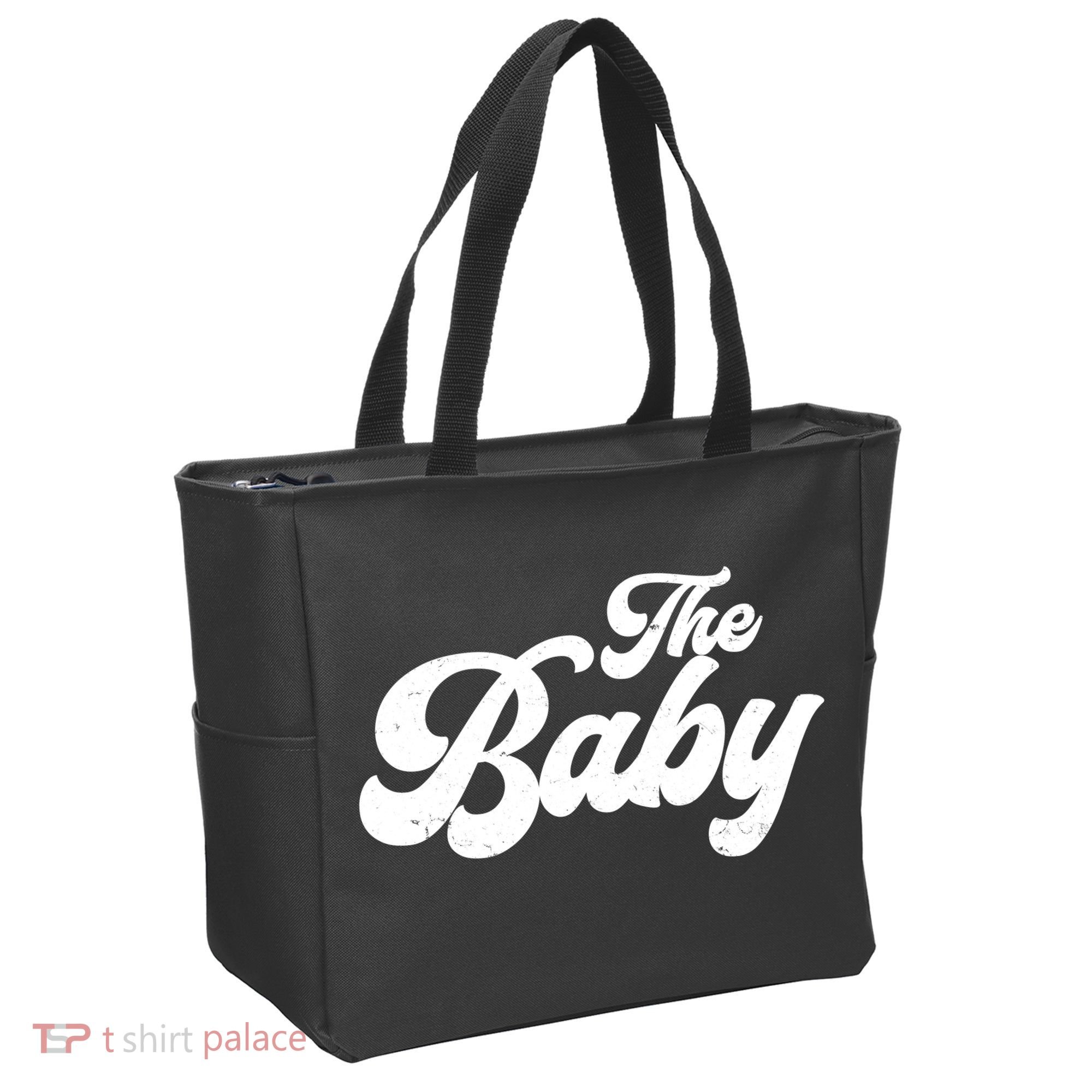 Retro The Baby Matching Family Tote Bag