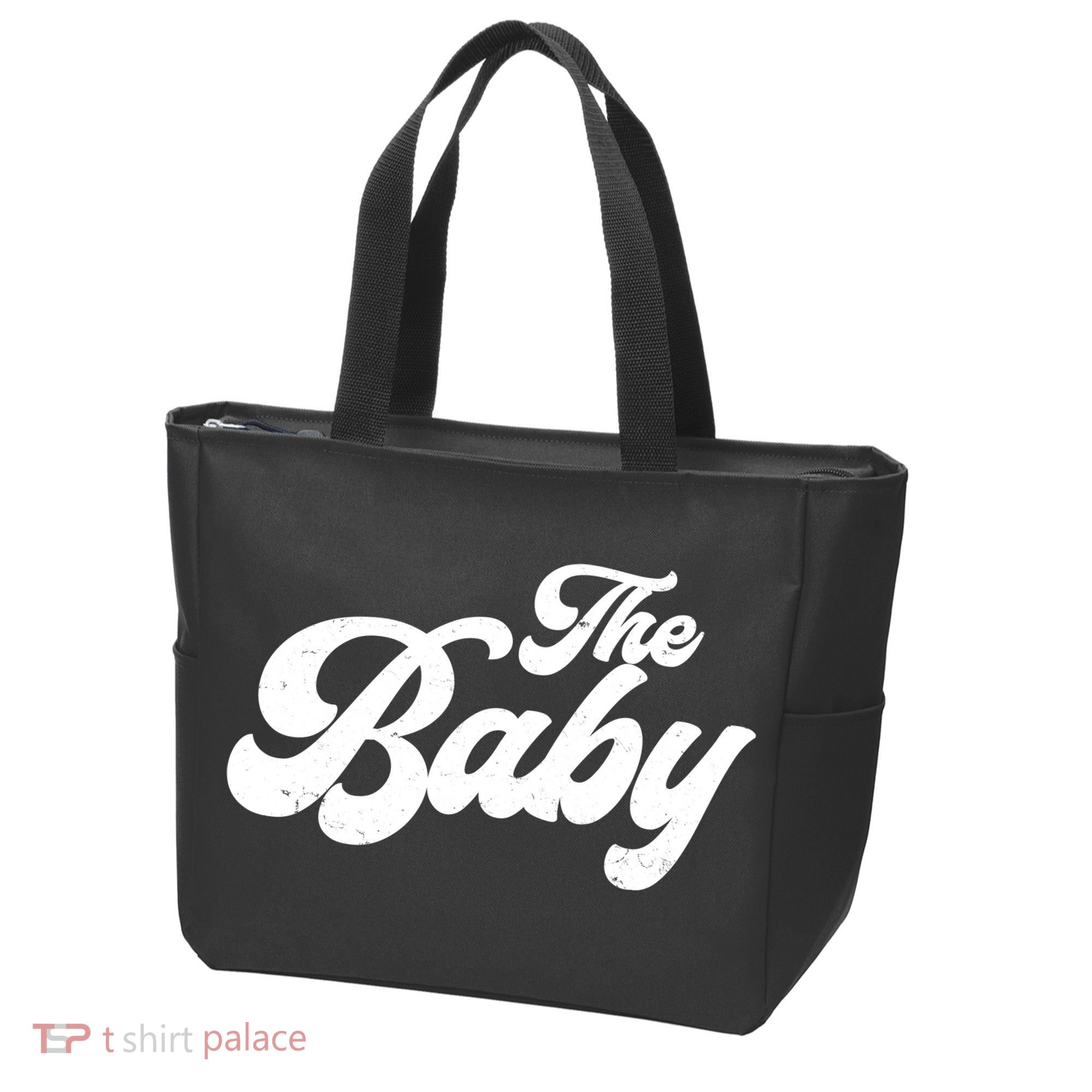 Retro The Baby Matching Family Tote Bag