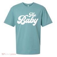 Retro The Baby Matching Family Sueded Cloud Jersey T-Shirt thumb 0