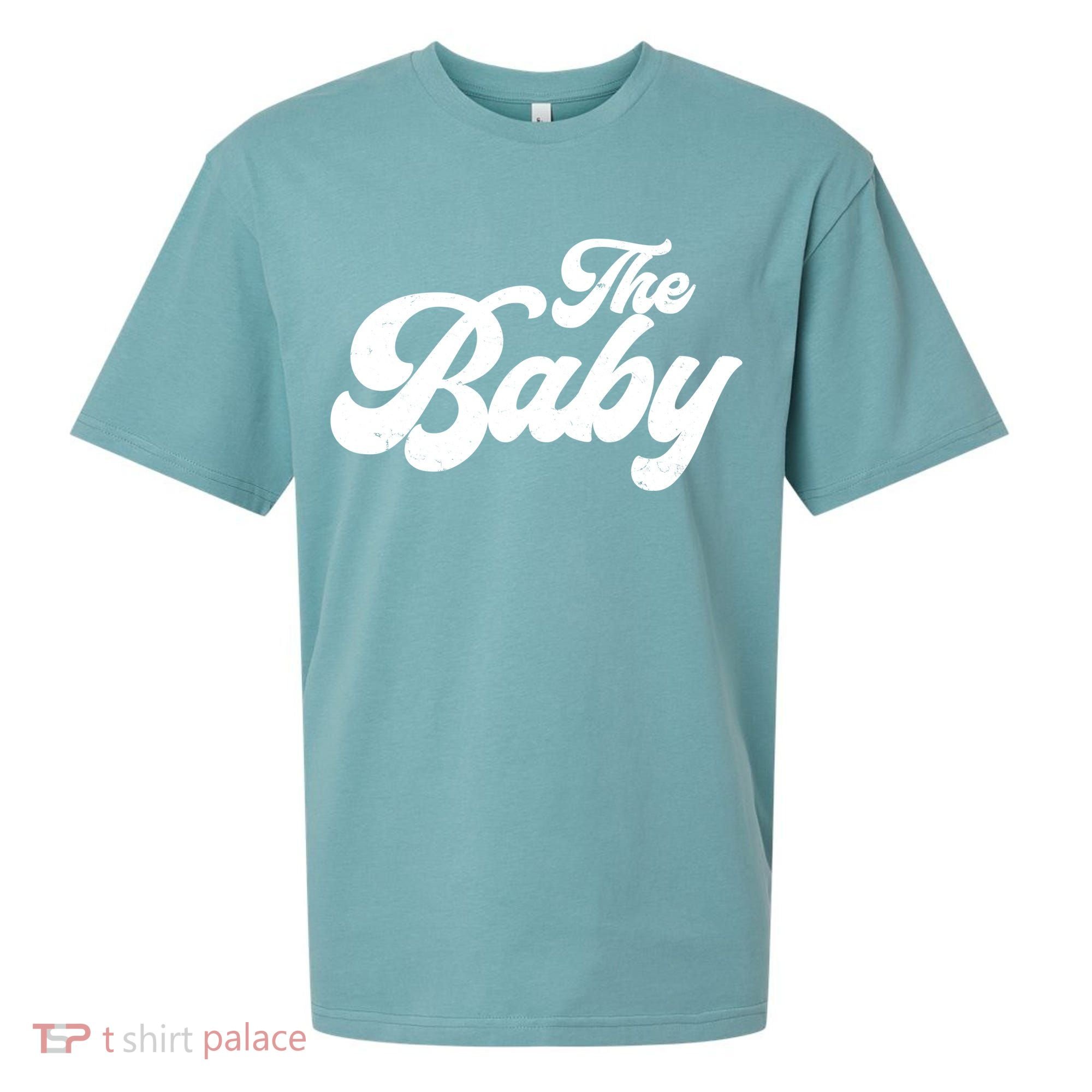 Retro The Baby Matching Family Sueded Cloud Jersey T-Shirt