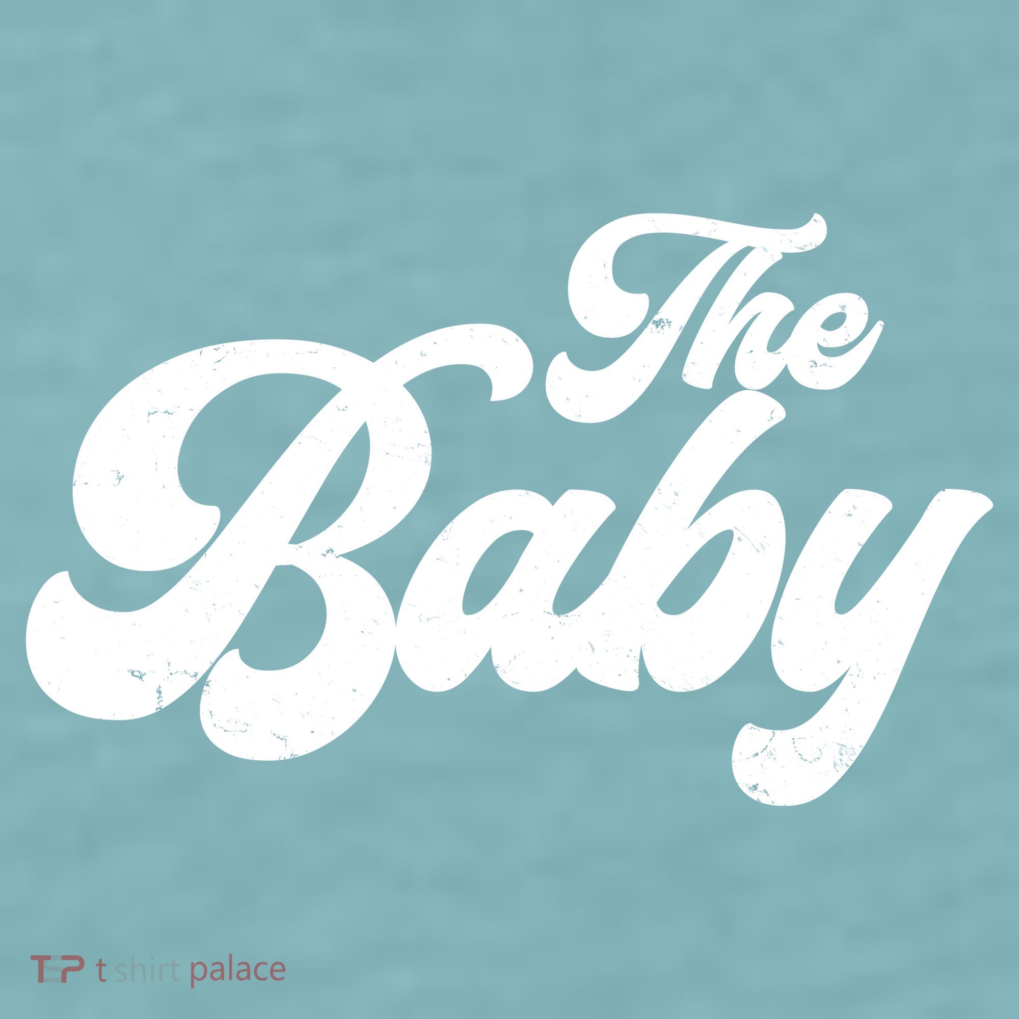 Retro The Baby Matching Family Sueded Cloud Jersey T-Shirt