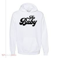 Retro The Baby Matching Family Comfort Colors Garment-Dyed Hooded Sweatshirt thumb 0