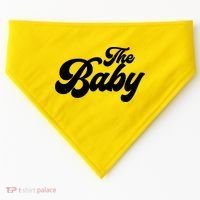 Retro The Baby Matching Family USA-Made Doggie Bandana thumb 0