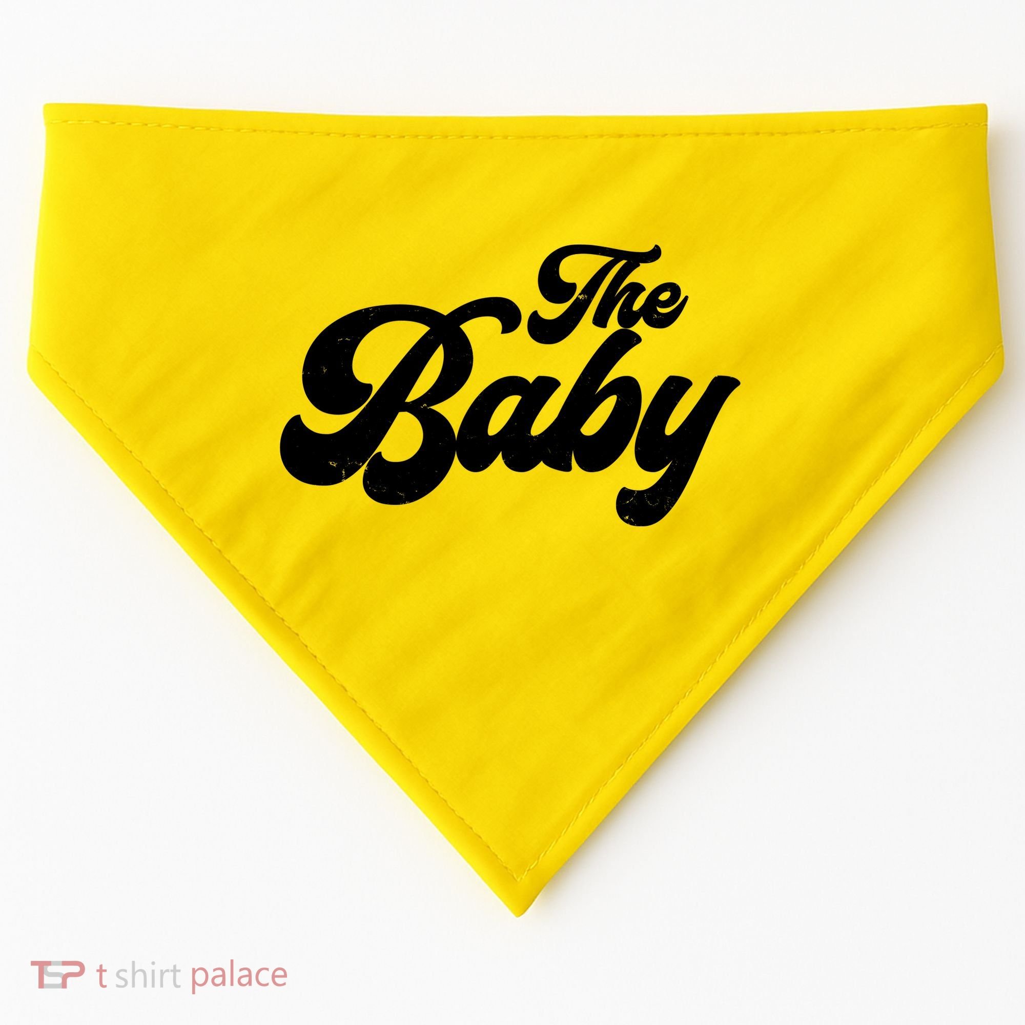 Retro The Baby Matching Family USA-Made Doggie Bandana