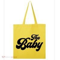 Retro The Baby Matching Family Tote Bag thumb 0