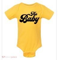 Retro The Baby Matching Family Baby Bodysuit thumb 0