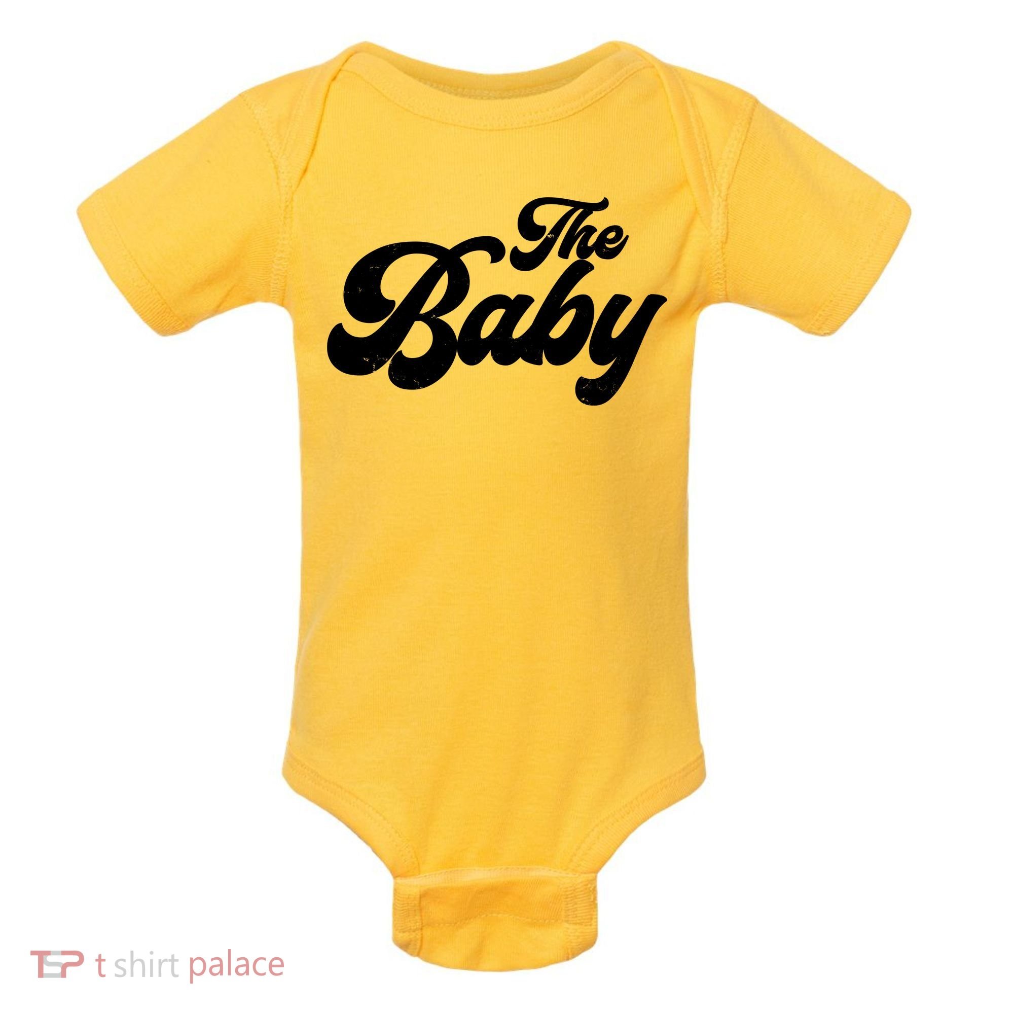 Retro The Baby Matching Family Baby Bodysuit