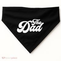 Retro The Dad Matching Family USA-Made Doggie Bandana thumb 0