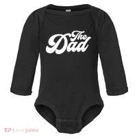 Retro The Dad Matching Family Baby Long Sleeve Bodysuit thumb 0