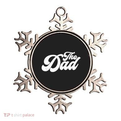 Retro The Dad Matching Family Ornament
